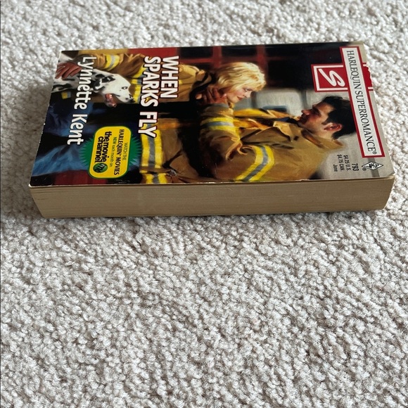 Harlequin Superromance 'When Sparks Fly' by Lynnette Kent Book - Picture 3 of 3